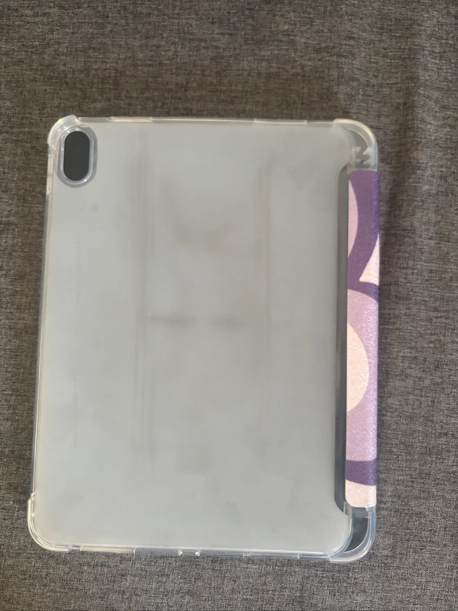 Célula iPad 10ª Geração 2024 com estampa de Borboleta Roxa com Brilhos – photo 3